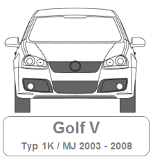 Golf V 1K 03-08