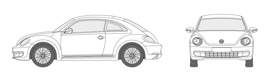 VW Beetle Coupé 2011 -